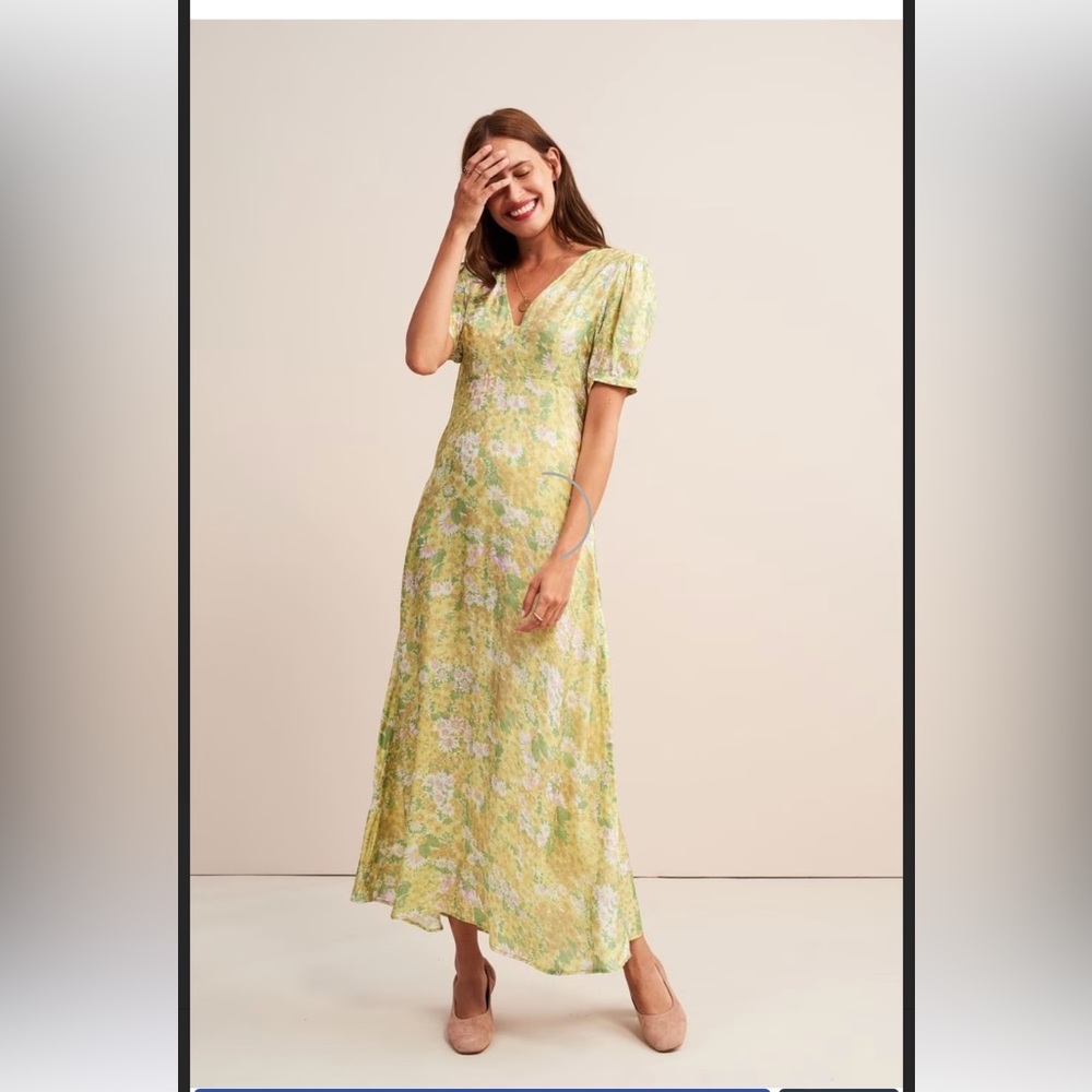 Rouje Linette Dress Green size 40 Sold Out Style